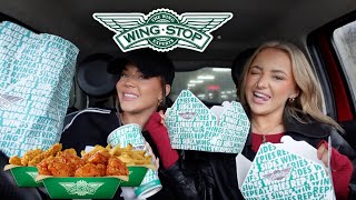 WINGSTOP MUKBANG amp CHAT  Immie and Kirra [upl. by Leakim724]