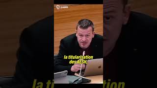 Un député se plaint du manque d’AESH aesh handicap education enfantsheureux ecole inclusion [upl. by Namus684]