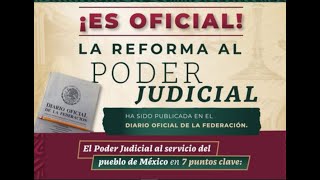 La reforma al poder judicial o plan C tiene muchos enemig05 El conservadurismo mexicano [upl. by Nnylyram]