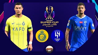 Al Nassr X Al Hilal  Supercopa da Arábia Saudita  4K  PS5™ [upl. by Eux]