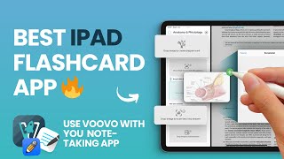 Best iPad Flashcard App Using Apple Pencil 🔥🫀 [upl. by Nnadroj]