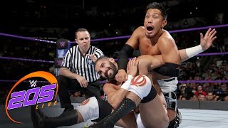 Akira Tozawa vs Ariya Daivari WWE 205 Live July 11 2017 [upl. by Pollyanna612]