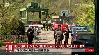 Bologna lesplosione nella centrale idroelettrica  Storie italiane 12042024 [upl. by Aneetsirk]