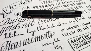 Pelikan 140 FOR SALE Quick Fountain Pen Review [upl. by Yemerej]