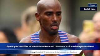 Olympic gold medallist Sir Mo Farah comes out of retirement to chase down phone thieves [upl. by Goodyear]