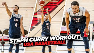 Steph Curry IMPRESSIVE USA Basketball Workout Routine amp Shooting Drills [upl. by Carlstrom]