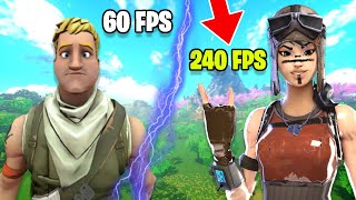 TUTO  AUGMENTER SES FPS SUR FORTNITE BATTLE ROYALE 2021 PC [upl. by Accemahs564]