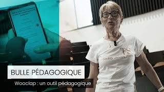 BULLES PÉDAGOGIQUES Annie Bessaudou explique son utilisation de WOOCLAP [upl. by Tortosa561]