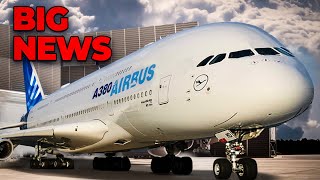 NEW Airbus A380 Just Shocked Everybody NOW Heres Why [upl. by Kristal977]