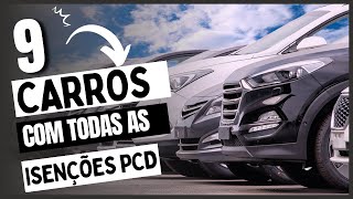 Lista COMPLETA de CARROS PCD com isenções de IPVA ICMS e IPI [upl. by Clareta743]