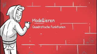 Quadratische Funktionen  Modellieren von quadratischen Funktionen Anwendungsaufgabe [upl. by Tiny]