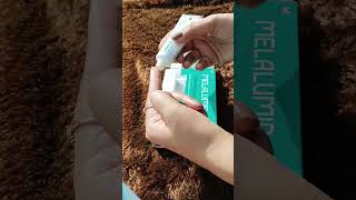 melalumin depigmenting cream dermatologist recommend skinbrightening light tellingabouteverything [upl. by Krysta]