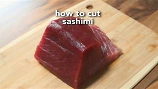 how to cut sashimi [upl. by Yla429]