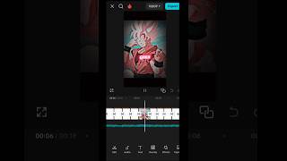 Overlay edit shortfeed anime dragonballfananimation goku animation [upl. by Carling]