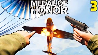 Medal of Honor VR  Skydiving During Intense WW2 Aerial Battle [upl. by Emelen938]