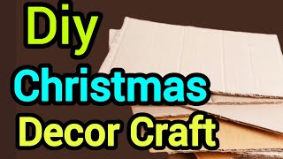 Christmas Craft Ideas  Christmas Craft Making  Christmas Craft EasyChristmas Decor Ideas At Home [upl. by Akcirederf]