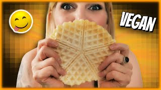 Wie du vegane Waffeln selber machst die super fluffig sind ultra lecker [upl. by Romilda327]