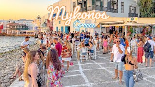 Mykonos Greece 🌴  A Glamorous Oasis of Luxury  4K 60fps HDR Walking Tour [upl. by Jadda]