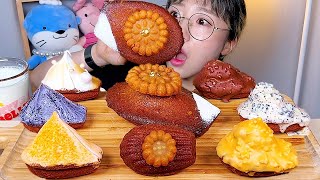 대왕 약과 마들렌🦑 로쉐 마들렌 디저트 먹방 Dessert Mukbang [upl. by Marquez881]