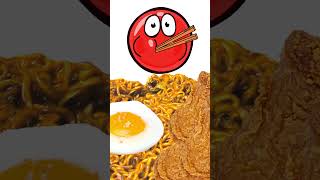 ASMR INDOMIE MIE GORENG EATING with SUPER FAST MUKBANG ANIMATION Shorts [upl. by Zaller266]