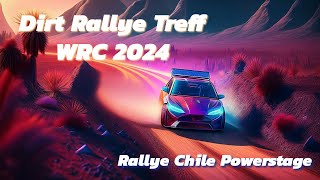 Rallye Chile  Power Stage 347 km  DRT WRC 2024 [upl. by Aipotu]