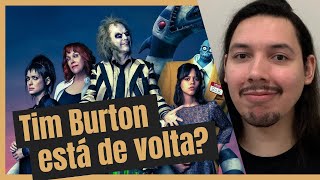 OS FANTASMAS AINDA SE DIVERTEM  Tim Burton em busca da sequência perfeita [upl. by Landahl]