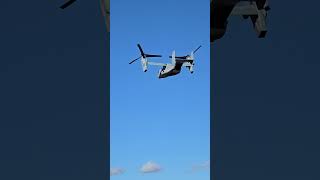 Osprey aircraft flyover at Arrowhead Stadium  Nov 10 2024 [upl. by Orabla772]