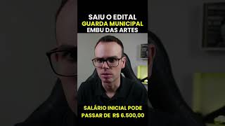 Você sabia que um GCM de Embu das Artes pode ganhar tudo isso 🤯 guardamunicipal gcm concurseiro [upl. by Aramenta]