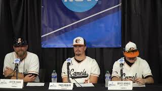 Campbell Baseball  Columbia Regional Game 1 Press Conference [upl. by Kronick]