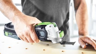 Festool Product Video  Accuoscillerende machine VECTURO OSC 18 [upl. by Anem]