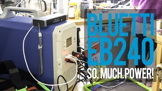 Maxoak Bluetti EB240 Review MASSIVE Solar Charging Backup Battery [upl. by Oderfla583]