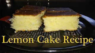 Lemon Cake Recipe In tamil  How to make Lemon Cake Recipe  Home made Lemon Cake [upl. by Ysor720]