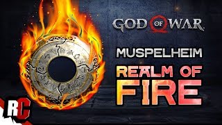 REALM OF FIRE Chest Locations  How to unlock Muspelheim in God of War Language Cipher Locations [upl. by Floro]