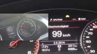 Audi A6 TDI Avant multitronic 177hp vs Audi 20 TDI A5 Sportback 170hp Drag Race [upl. by Hotze]