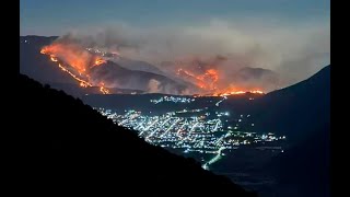 Se registra incendio forestal de grandes dimensiones en Veracruz [upl. by Stefan]