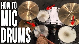 How To Mic a Drum Kit For Live Sound [upl. by Eleik386]