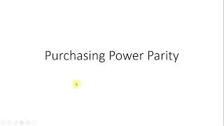 Calculating the Nominal Exchange Rate Under Purchasing Power Parity [upl. by Albert]