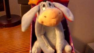 disney winnie the pooh eeyore reindeer singing blue christmas [upl. by Melvyn383]