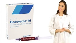 BEDOYECTA TRI INYECTABLE suplemento bedoyecta tri inyectable PARA QUE SIRVE y BENEFICIOS [upl. by Ahsinot]