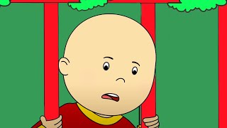 Grounded for Christmas  Caillou Cartoon [upl. by Anavlis]