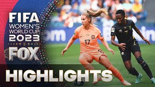 Netherlands vs South Africa Highlights  2023 FIFA Womens World Cup [upl. by Anyotal]