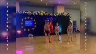 HIGHLAND GIRL 1PLACE ECS 2024 Choreo Lillienne Krüger [upl. by Idnem]