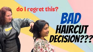 I changed my hair completely Do I regret it  Hair Transformation  Shweta Rashmi [upl. by Eanehs]