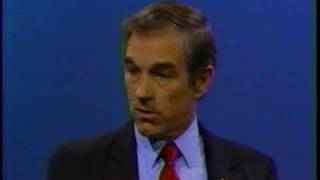 Firing Line Ron Paul and William F Buckley 1988  Part 1 of 4 [upl. by Assilram]