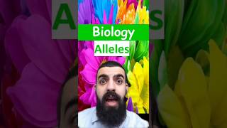 Alleles  GCSE Science in a minute biology gcsescience science gcse stem school [upl. by Llabmik257]