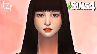 The Sims 4 CAS  ITZY YUNA  CC LINKS  DOWNLOAD  PYONGSIMS  유나  있지 [upl. by Ecraep]