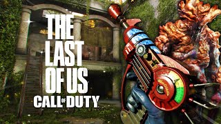 COD com THE LAST OF US no MODO ZOMBIES ficou INCRÍVEL COM EASTER EGG [upl. by Pillihpnhoj]