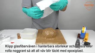 NM lamineringsepoxi 275A  Genomskinlig epoxiplast med god UVtålighet [upl. by Eidnew]