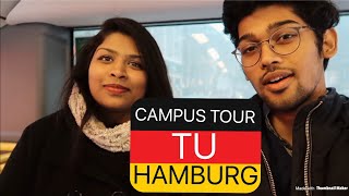 CAMPUS TOUR OF TU HAMBURG TUHH GERMANY by Nikhilesh Dhure [upl. by Ashil]