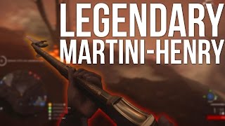 Legendary MartiniHenry Skin The Massoko  PS4 Battlefield 1 Road to Max Rank Ep 134 [upl. by Elleirol]